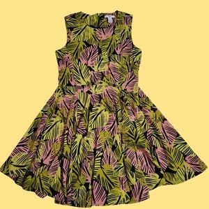 Bar III Skater tropical dress